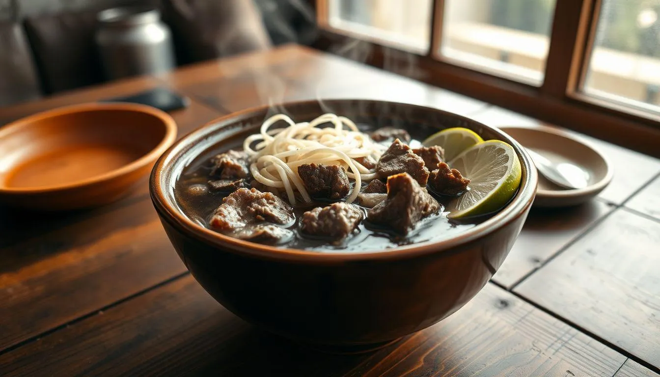 FAQ Seputar Arti Mimpi Makan Rawon (c) Ilustrasi AI