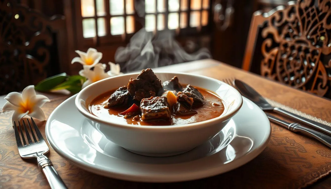 Pertanda dan Pesan di Balik Mimpi Makan Rendang Daging (c) Ilustrasi AI