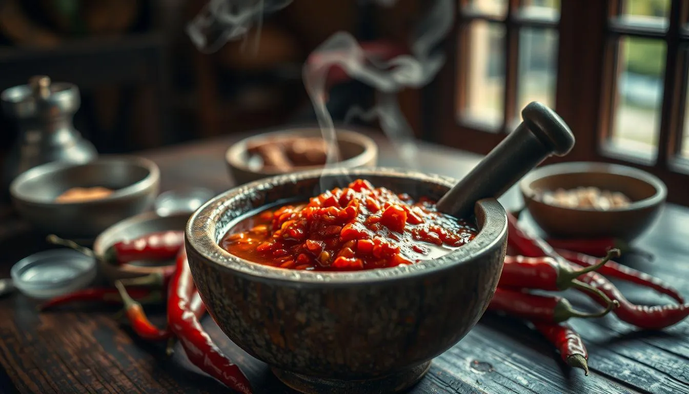 Memahami Fenomena Mimpi Makan Sambal (c) Ilustrasi AI