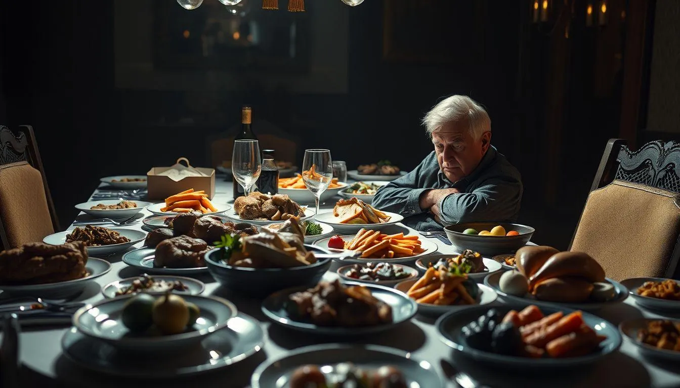 Pertanda Buruk dari Mimpi Makan Sampai Kenyang (c) Ilustrasi AI