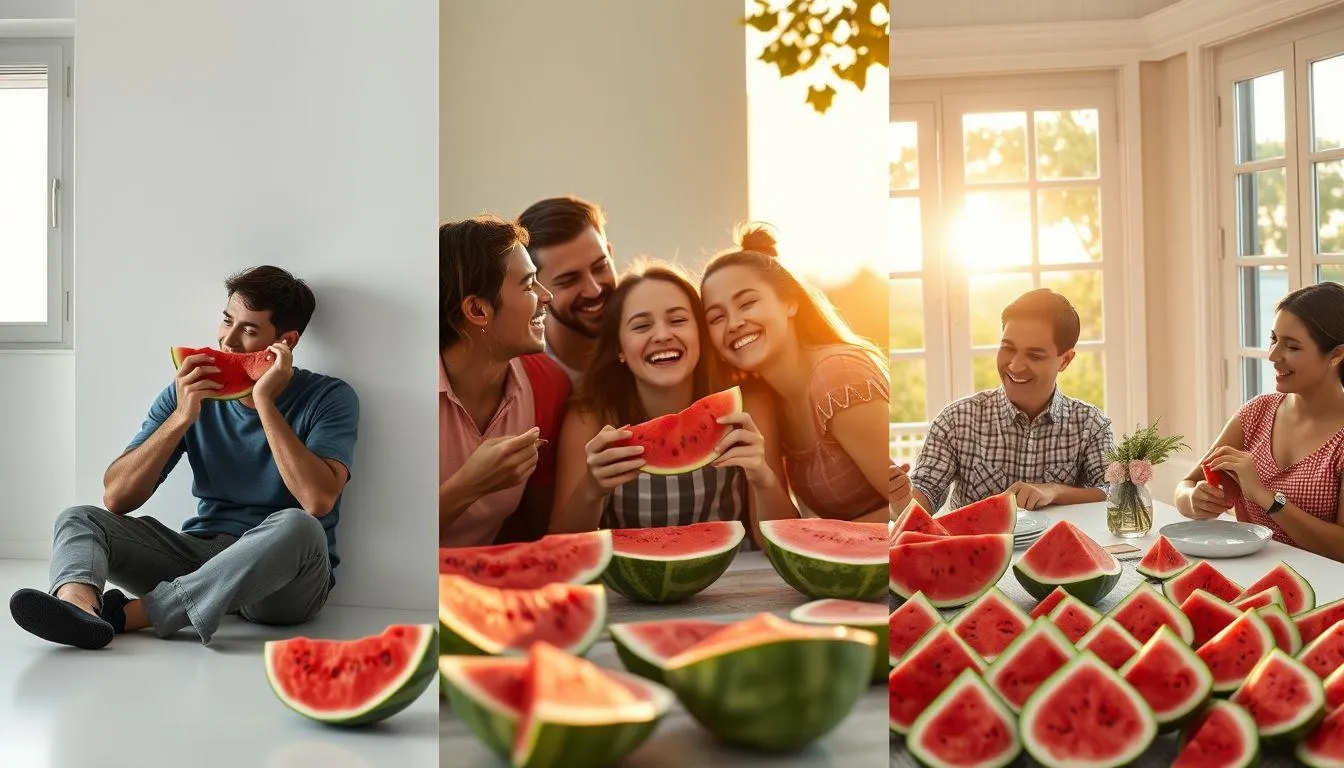 Variasi Mimpi Makan Semangka dan Maknanya (c) Ilustrasi AI