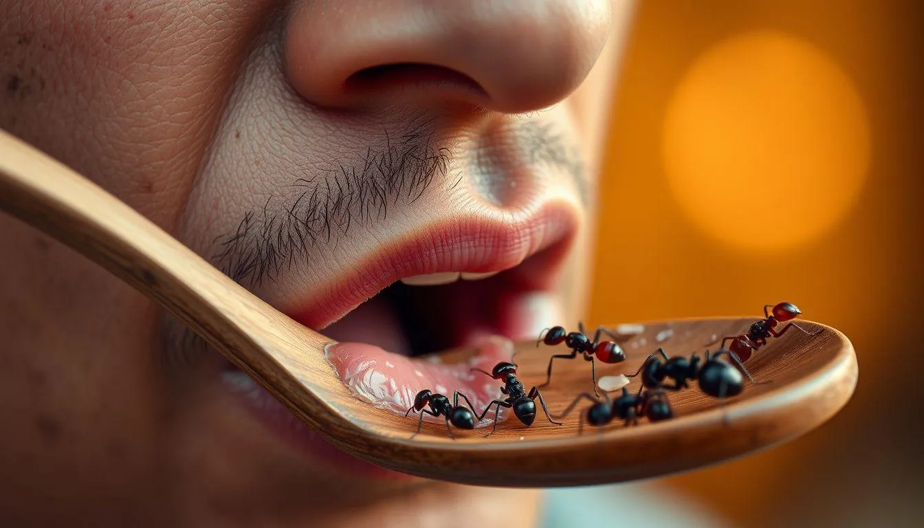 Variasi Mimpi Makan Semut dan Interpretasinya (c) Ilustrasi AI