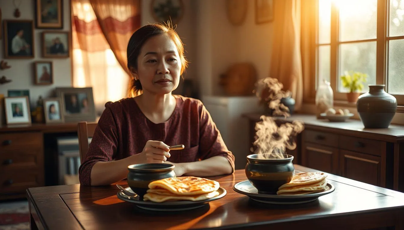 Hubungan Mimpi Makan Serabi dengan Kehidupan Nyata (c) Ilustrasi AI