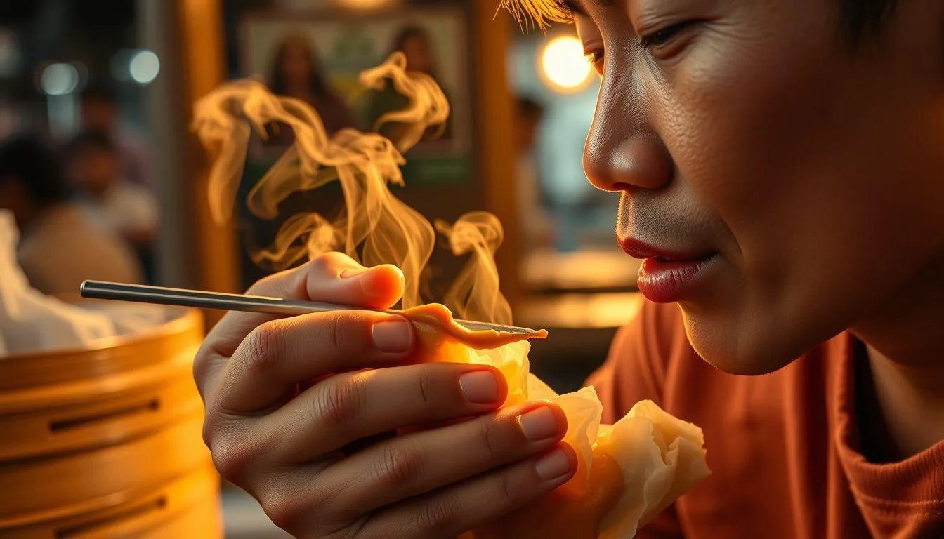 Memahami Fenomena Mimpi Makan Siomay (c) Ilustrasi AI