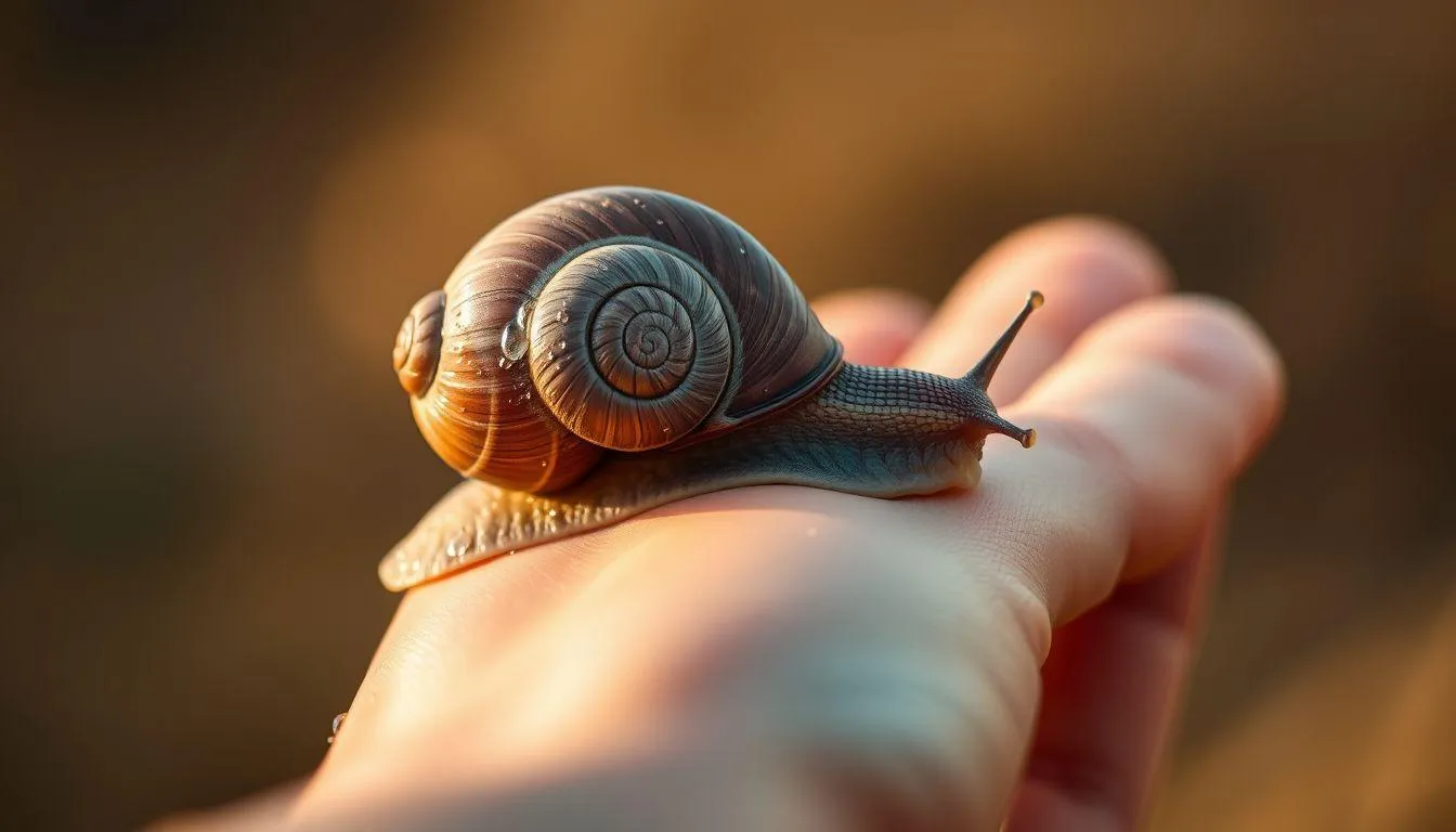 Makna Spiritual dan Psikologis Mimpi Makan Siput (c) Ilustrasi AI