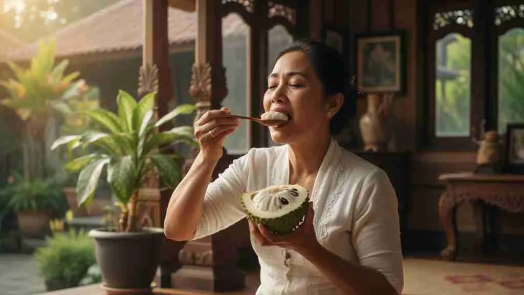 Perbedaan Interpretasi Mimpi Sirsak dalam Berbagai Budaya (c) Ilustrasi AI