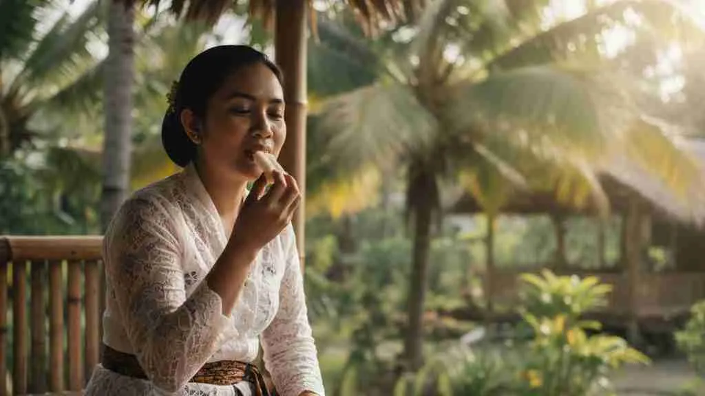 Makna Umum Mimpi Makan Tape (c) Ilustrasi AI