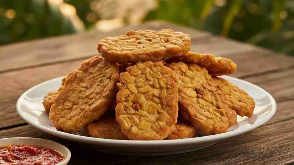 Mimpi Makan Tempe Goreng: Pertanda Rezeki dan Keberuntungan (c) Ilustrasi AI