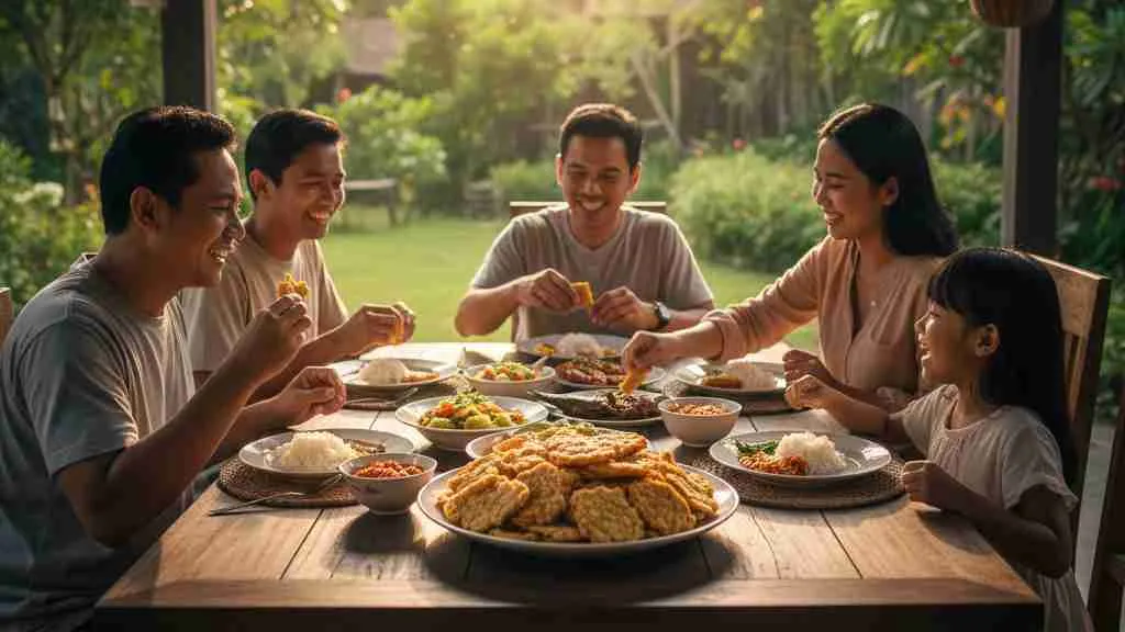 Hubungan Mimpi Makan Tempe dengan Kondisi Kehidupan Nyata (c) Ilustrasi AI