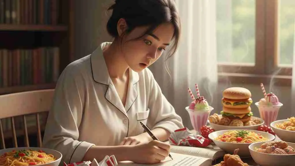 Cara Merespons Mimpi Makan Terus Menerus (c) Ilustrasi AI