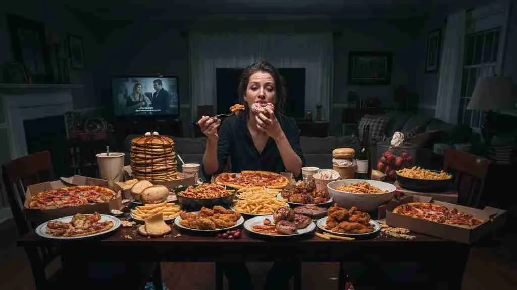 FAQ tentang Arti Mimpi Makan Terus Menerus (c) Ilustrasi AI