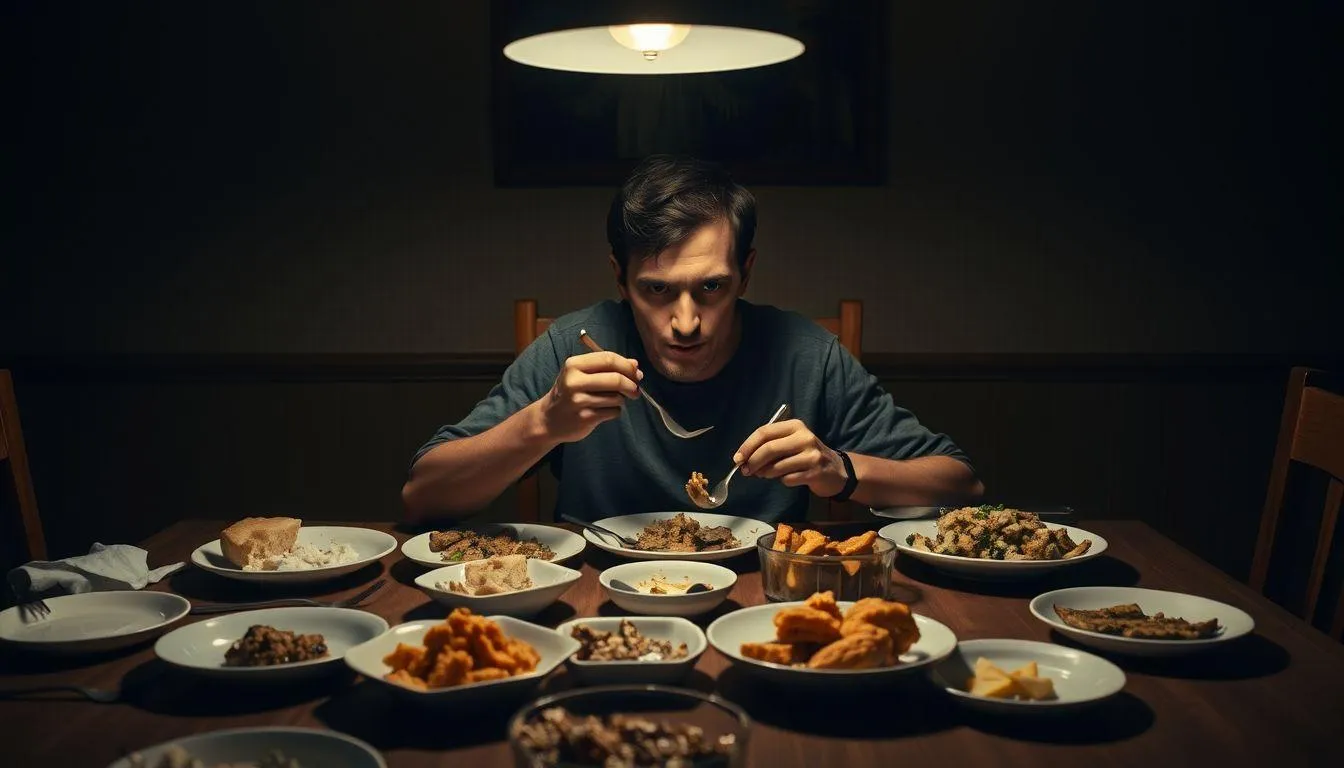 Makna Simbolis Mimpi Makan Terus Menerus (c) Ilustrasi AI