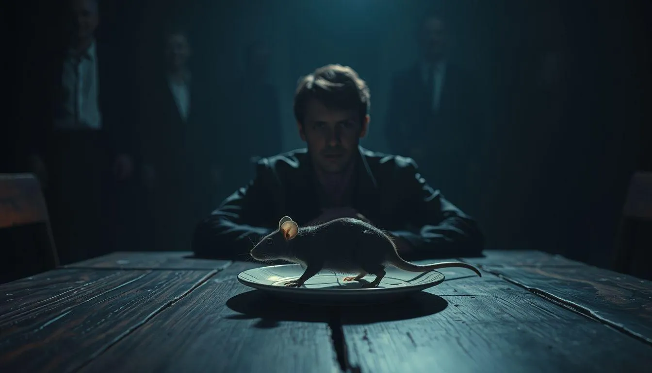 Tafsir Pengkhianatan dan Penipuan dalam Mimpi Makan Tikus Mentah (c) Ilustrasi AI