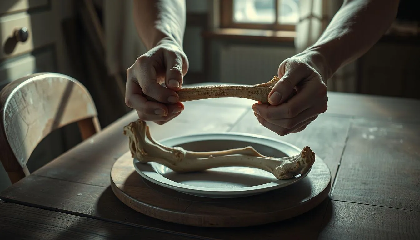 Makna Umum Arti Mimpi Makan Tulang (c) Ilustrasi AI