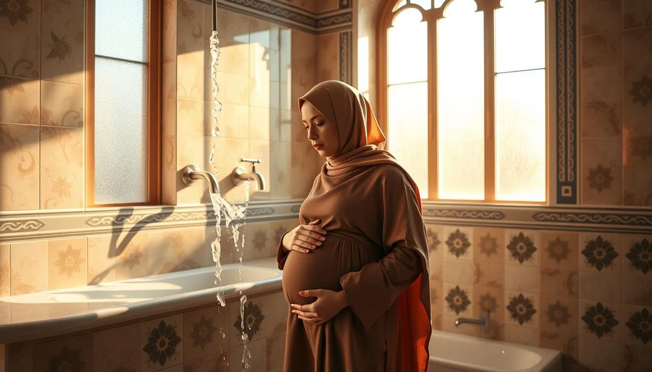 Interpretasi Mimpi Mandi 7 Bulanan dalam Perspektif Islam (c) Ilustrasi AI