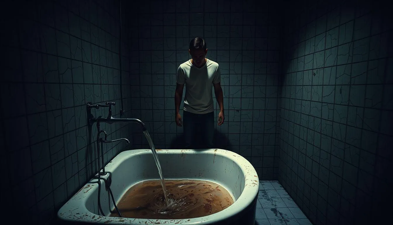 Analisis Psikologis Mimpi Mandi Air Comberan (c) Ilustrasi AI