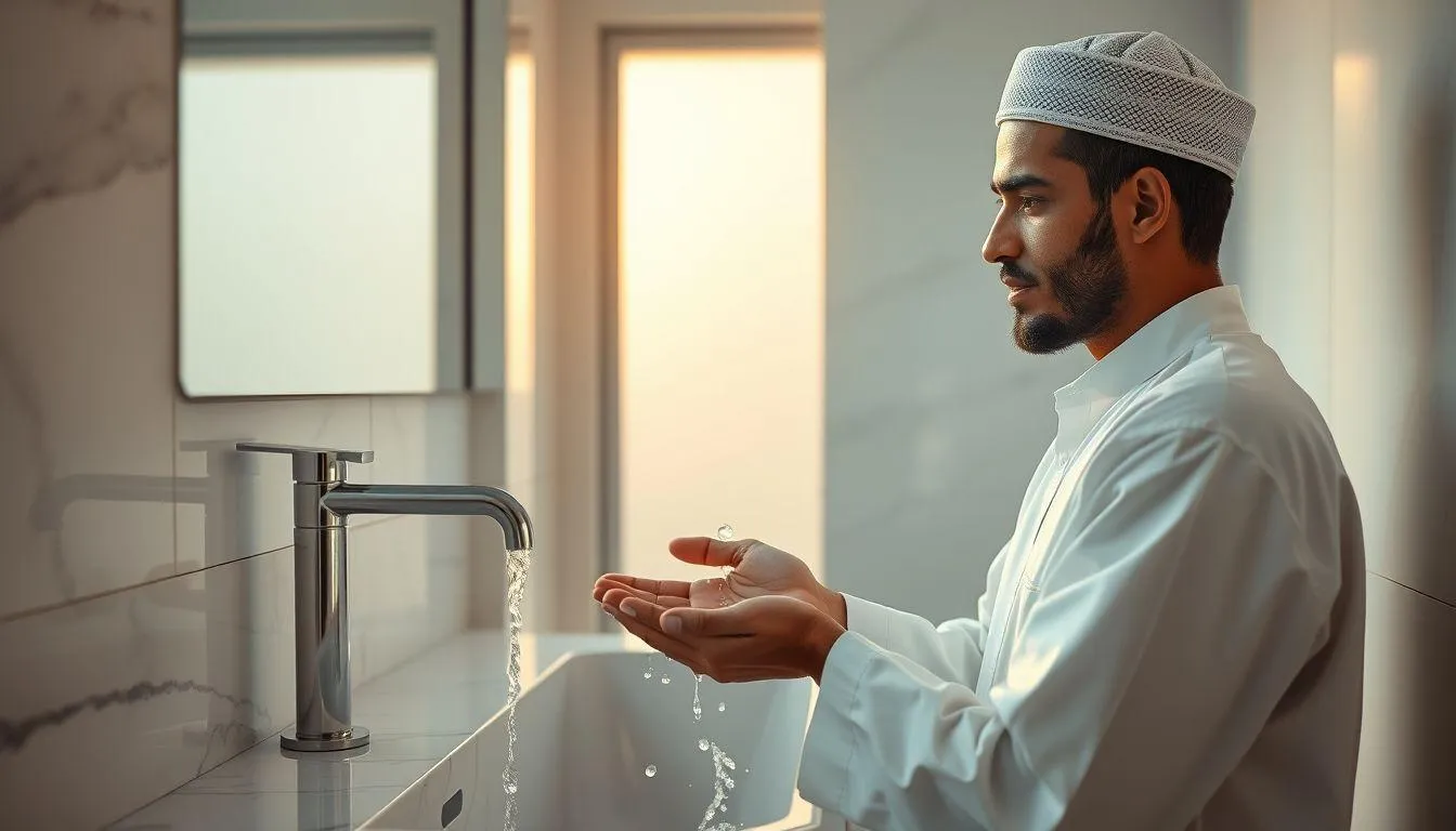 Arti Mimpi Mandi Air WC Menurut Islam (c) Ilustrasi AI