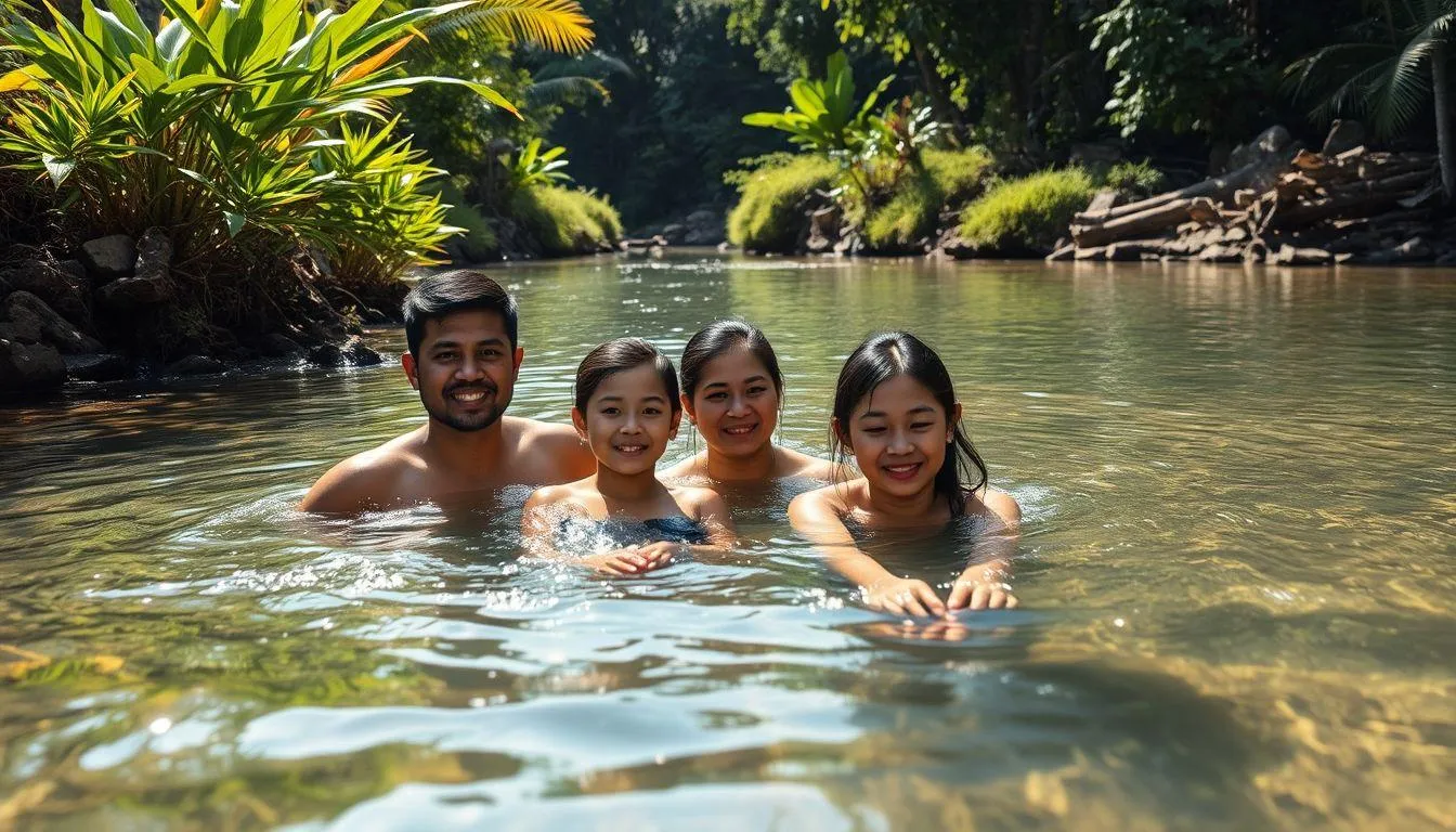 Interpretasi Berdasarkan Kondisi Air dan Tempat (c) Ilustrasi AI