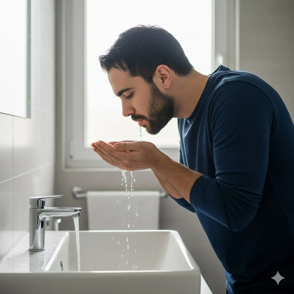 Pengertian dan Makna Dasar Mimpi Mandi Besar (c) Ilustrasi AI