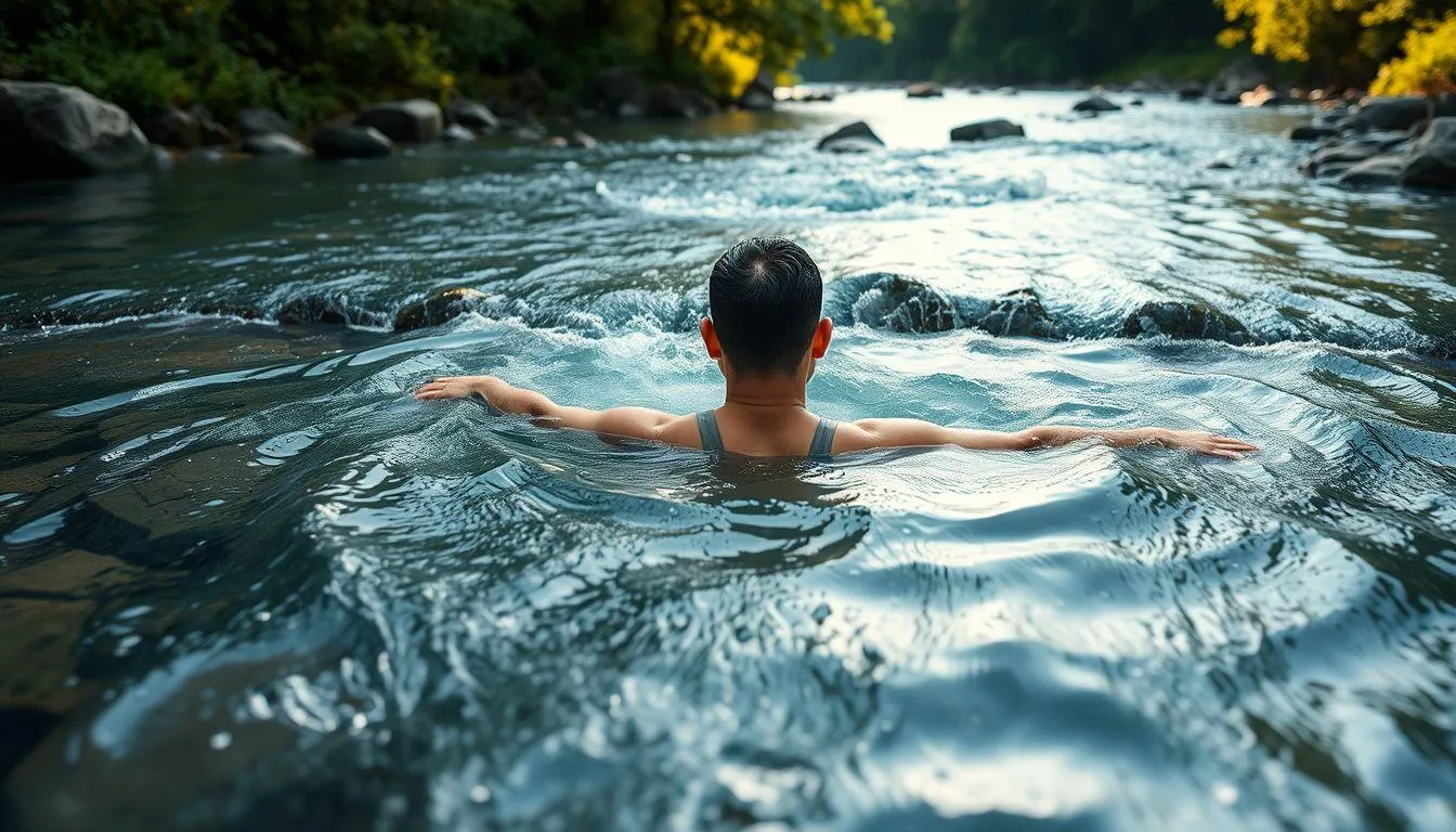 Variasi Makna Berdasarkan Kondisi Air dan Situasi Mimpi (c) Ilustrasi AI