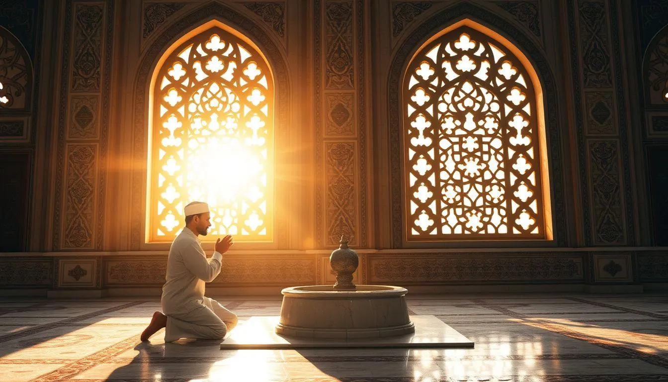 Pengertian dan Makna Dasar Mimpi Mandi di Masjid (c) Ilustrasi AI