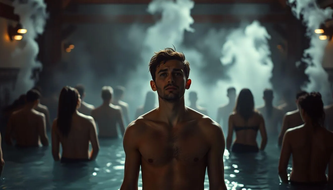 Tafsir Mimpi Mandi di Depan Umum Menurut Berbagai Kondisi (c) Ilustrasi AI