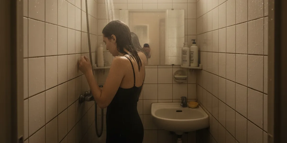 Pengertian dan Makna Dasar Mimpi Mandi di Kamar Mandi Sempit (c) Ilustrasi AI