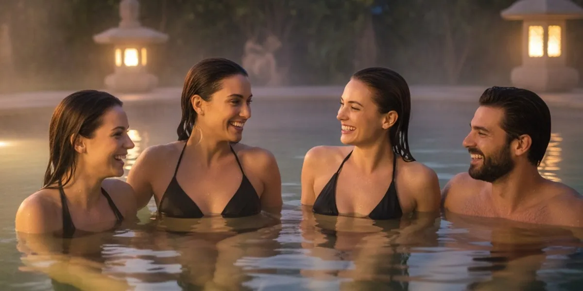 Pengaruh Kondisi Emosional terhadap Mimpi Mandi di Kolam Air Jernih (c) Ilustrasi AI