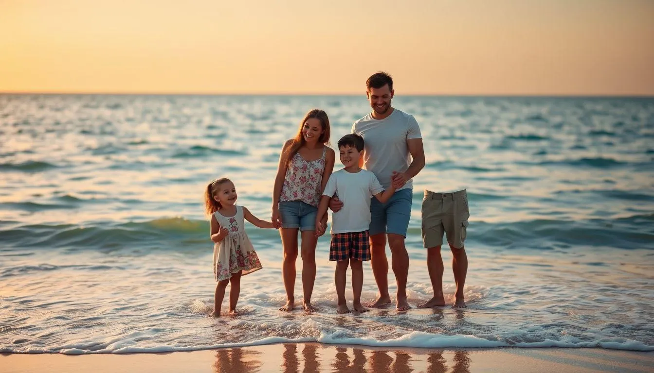 Interpretasi Psikologis Mimpi Mandi di Laut Bersama Keluarga (c) Ilustrasi AI