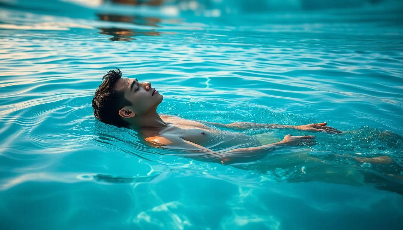 Interpretasi Psikologis Mimpi Mandi di Laut Biru (c) Ilustrasi AI