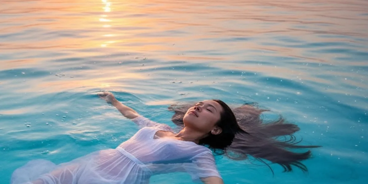Perbedaan dengan Mimpi Mandi di Laut Dalam (c) Ilustrasi AI