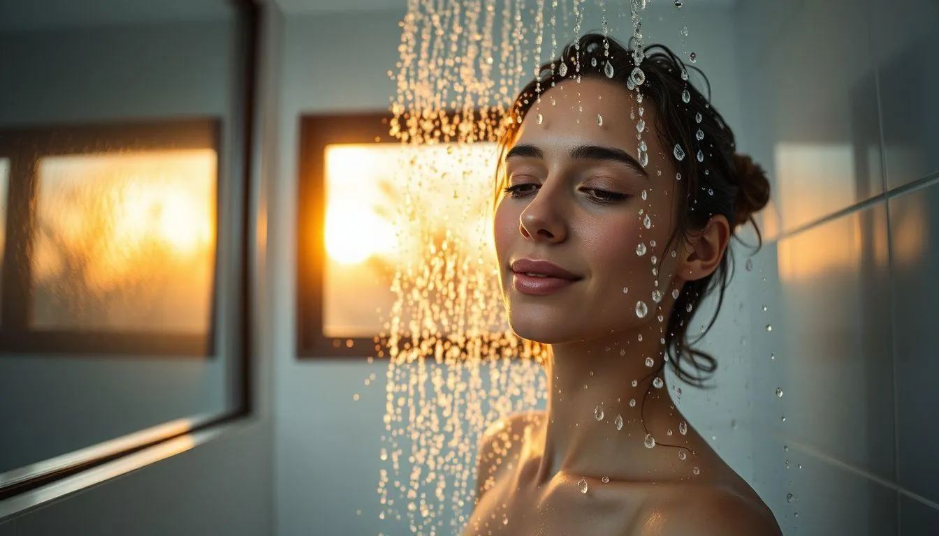 Pengertian dan Makna Dasar Mimpi Mandi di Pagi Hari (c) Ilustrasi AI