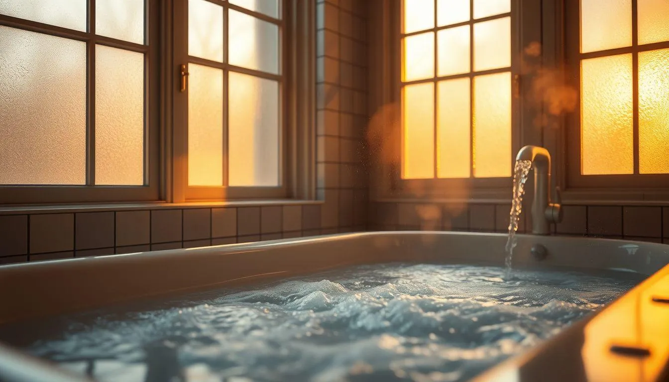 Interpretasi Berdasarkan Lokasi Mandi di Pagi Hari (c) Ilustrasi AI