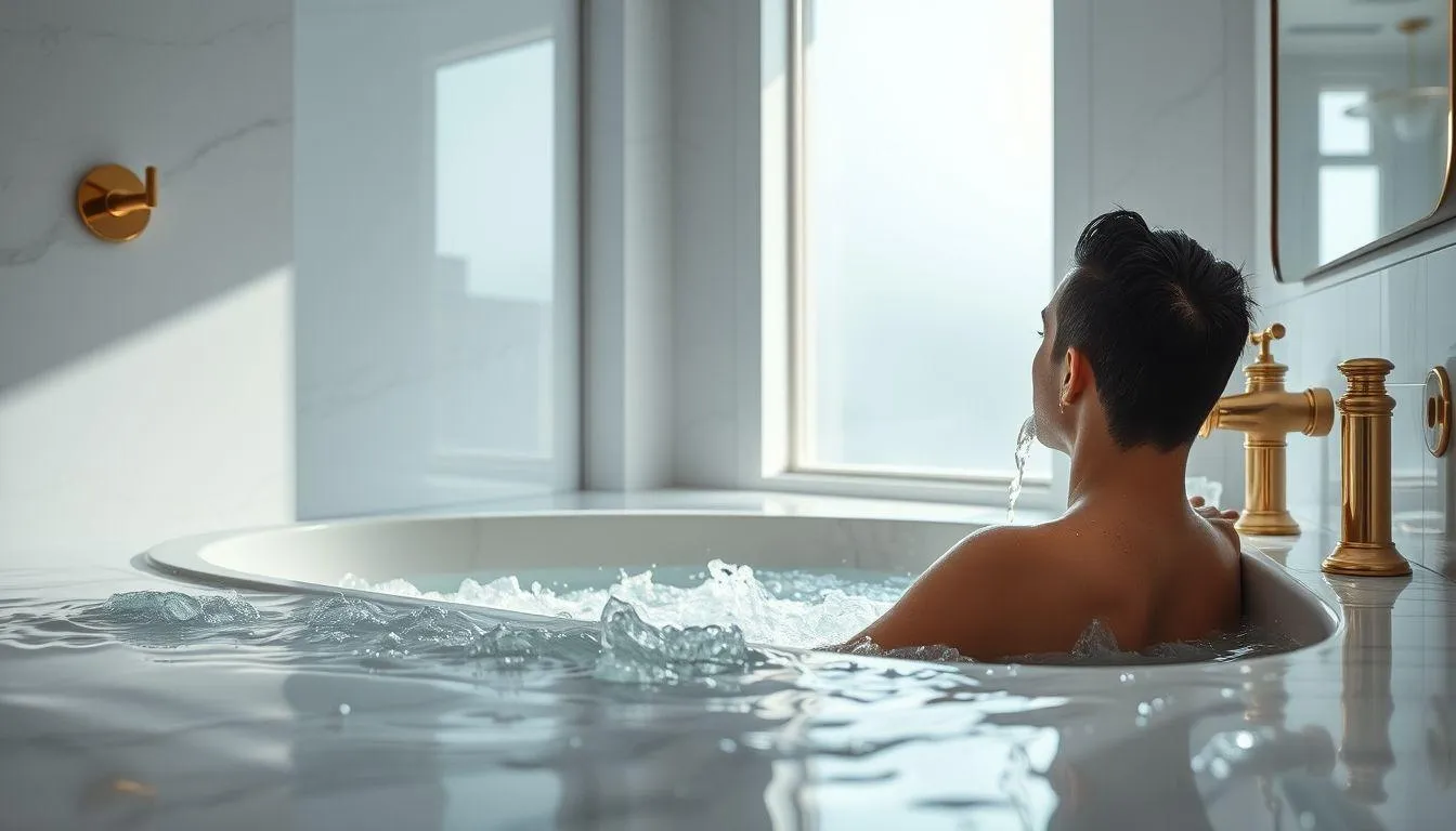 Interpretasi Berdasarkan Kondisi Air dan Tempat Mandi (c) Ilustrasi AI