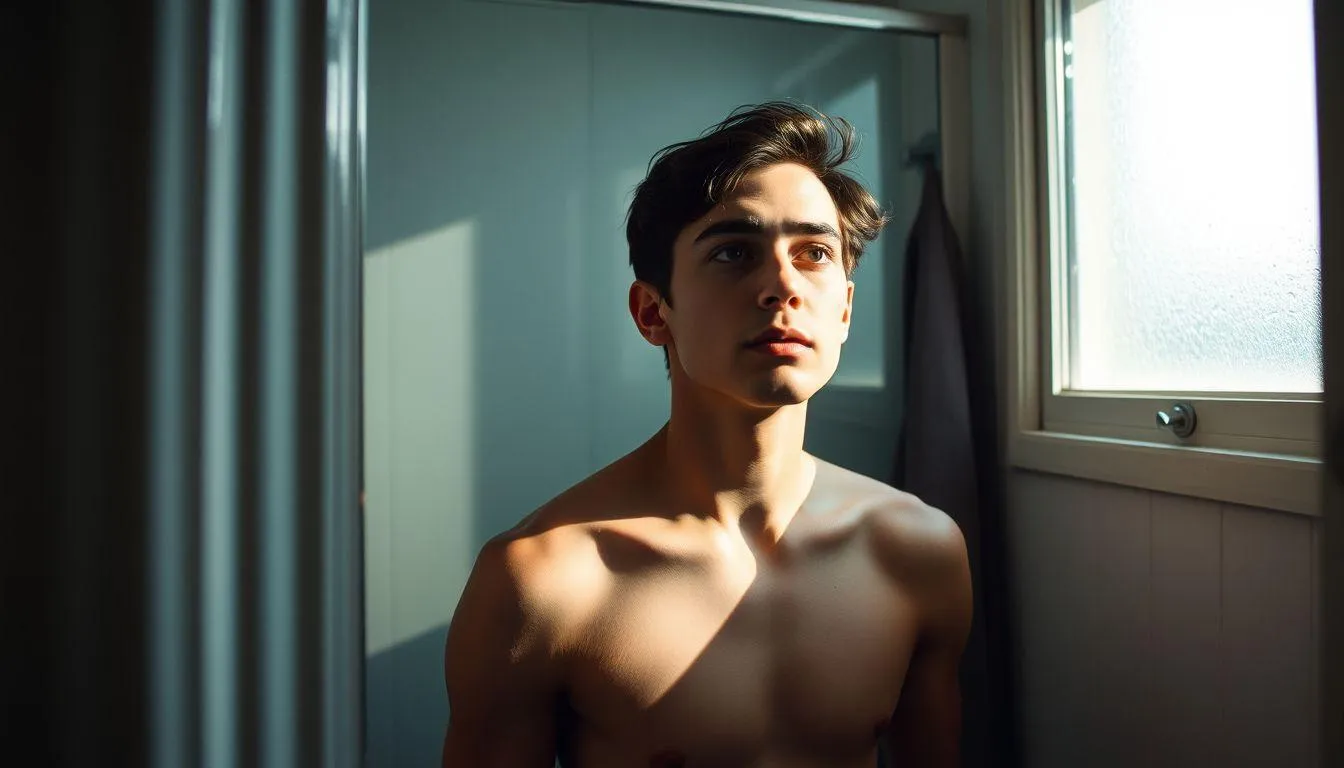 Pengertian dan Makna Dasar Mimpi Mandi di Rumah Teman (c) Ilustrasi AI