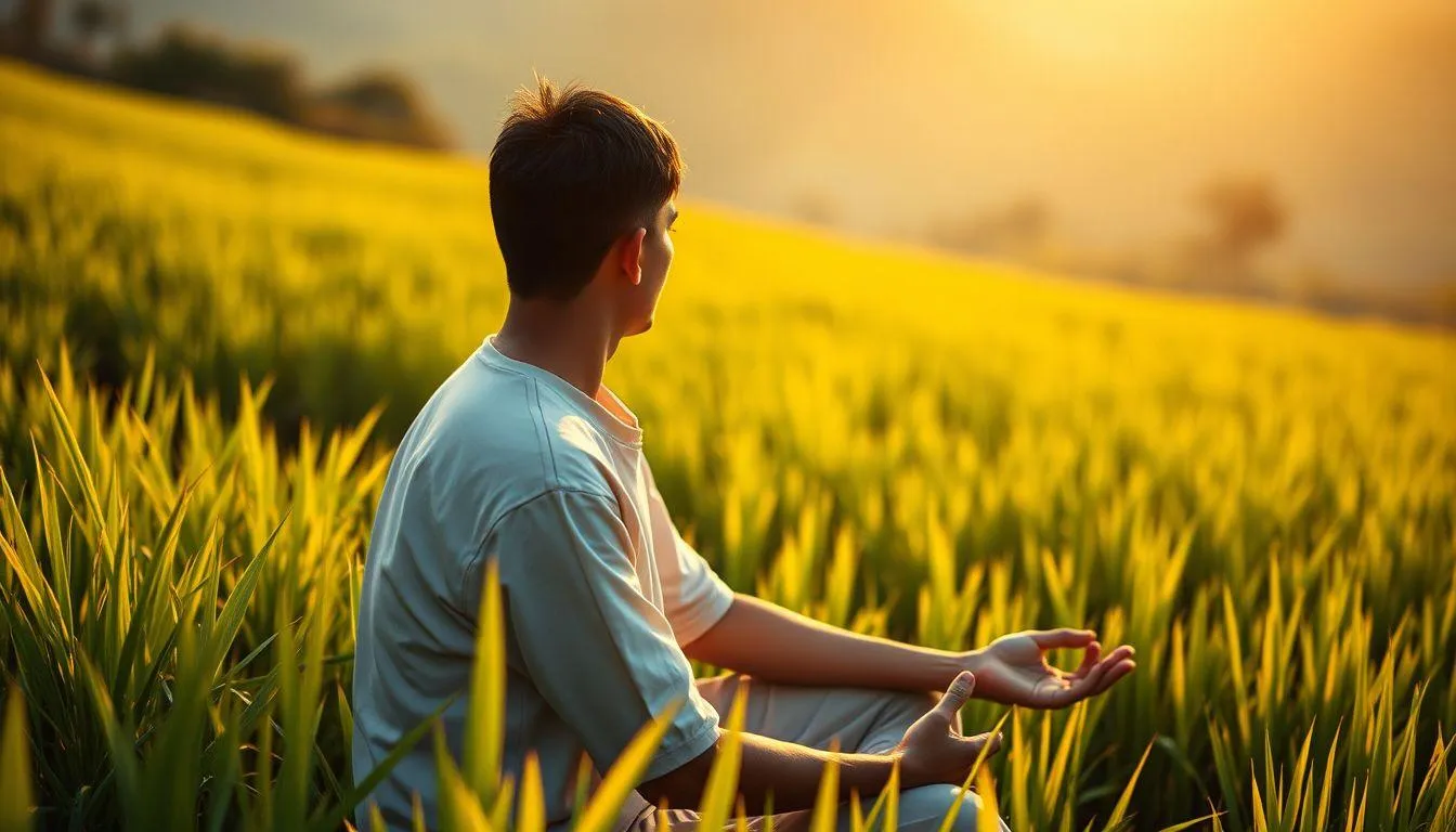 Cara Menyikapi Mimpi Mandi di Sawah (c) Ilustrasi AI