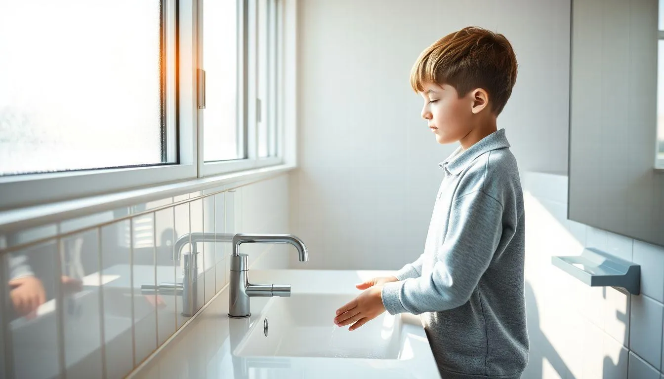 Pengertian dan Makna Dasar Mimpi Mandi di Sekolah (c) Ilustrasi AI