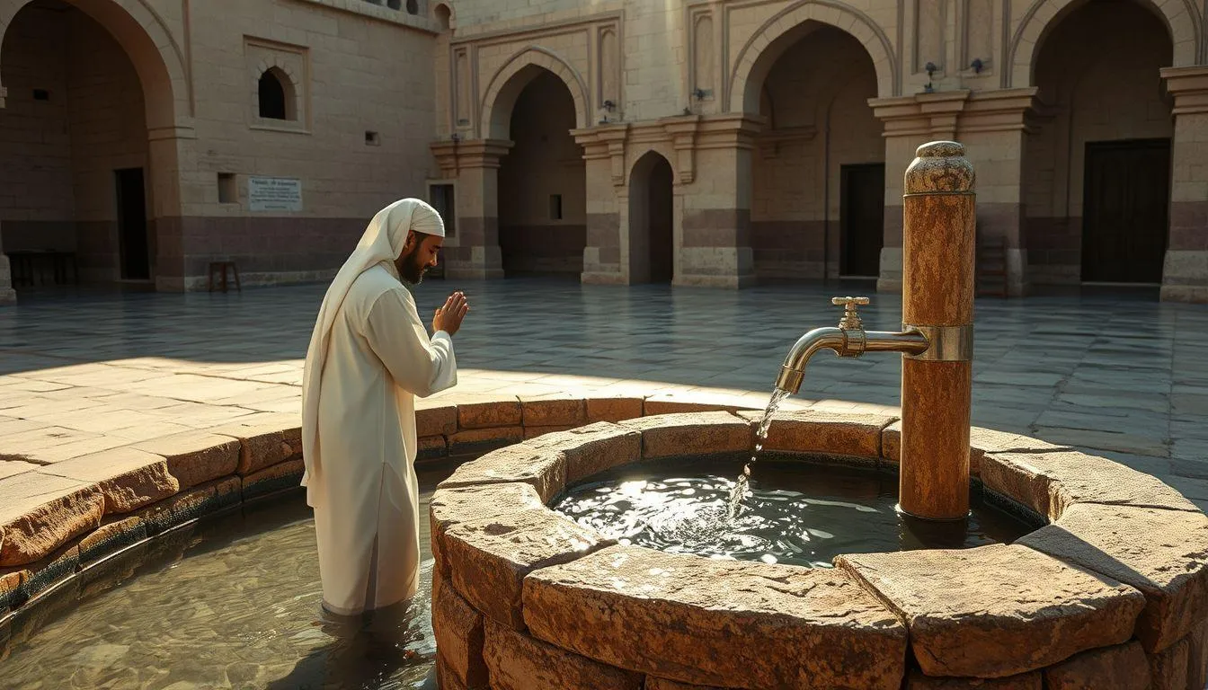 Makna Spiritual Mimpi Mandi di Sumur (c) Ilustrasi AI