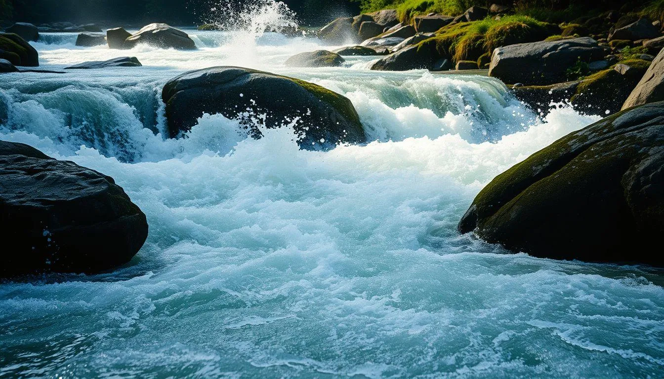 Simbolisme Air Sungai yang Deras dalam Mimpi (c) Ilustrasi AI