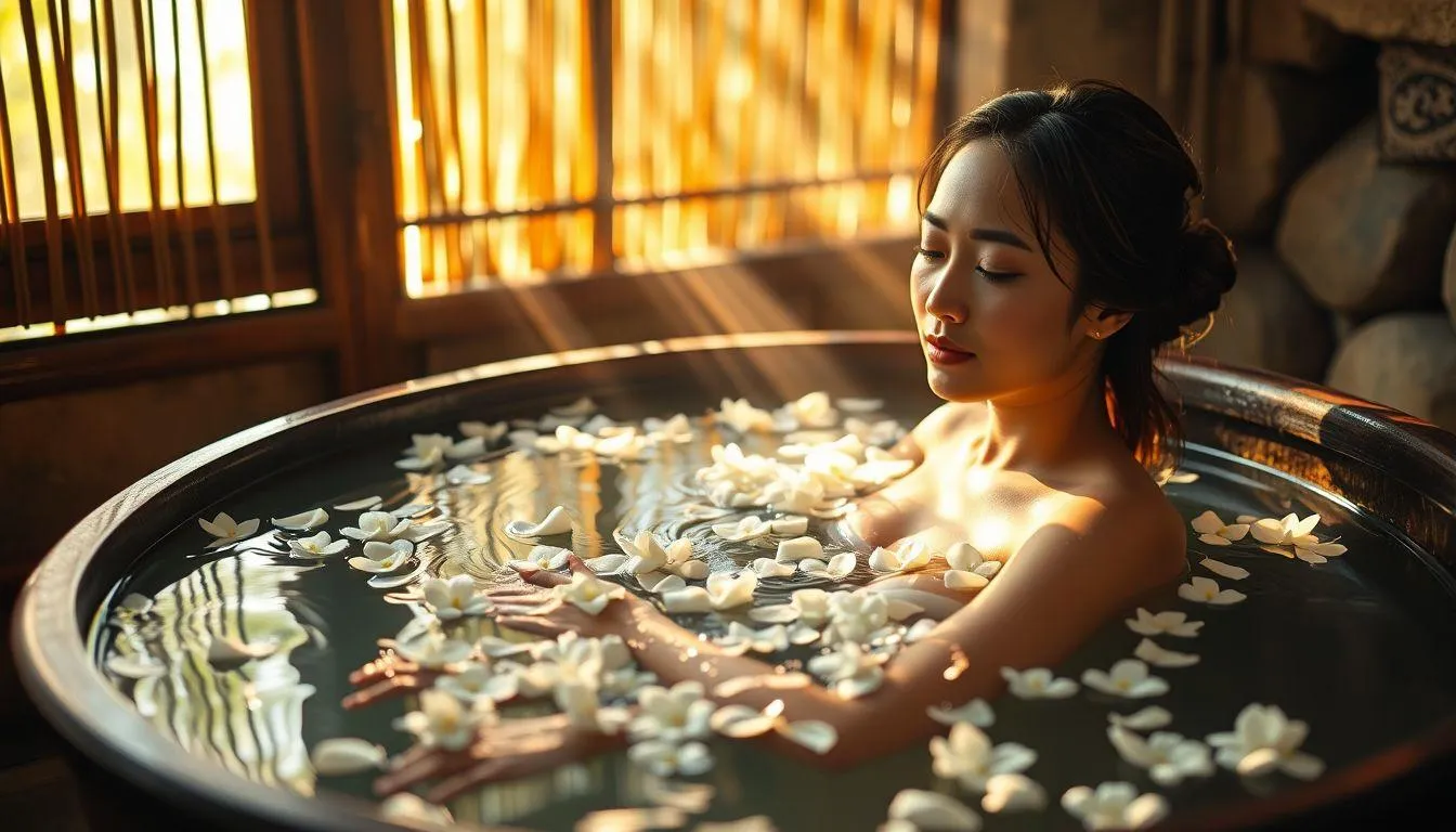 Tafsir Mimpi Mandi Kembang Melati Menurut Primbon Jawa (c) Ilustrasi AI