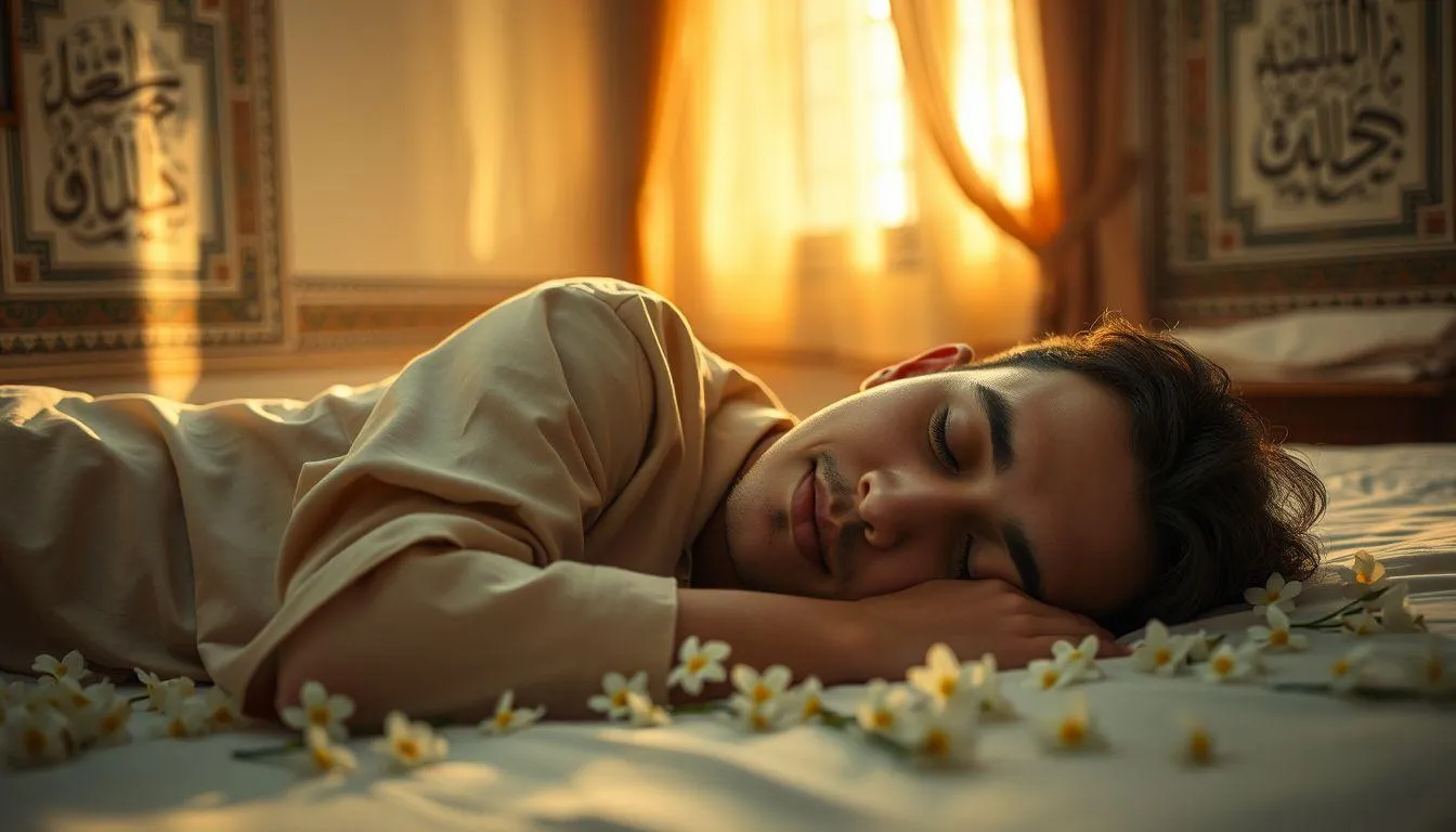 Perspektif Islam tentang Mimpi Mandi Kembang Melati (c) Ilustrasi AI