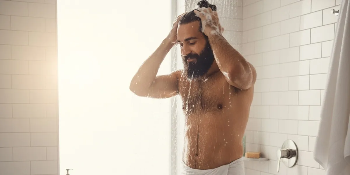 Pengertian dan Makna Dasar Mimpi Mandi Keramas dalam Islam (c) Ilustrasi AI