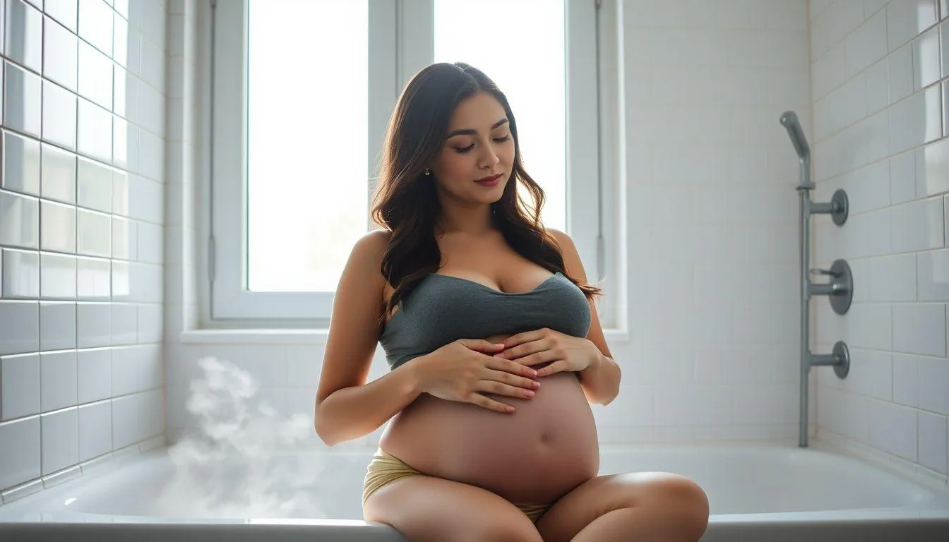 Perspektif Psikologis Mimpi Mandi Saat Hamil (c) Ilustrasi AI