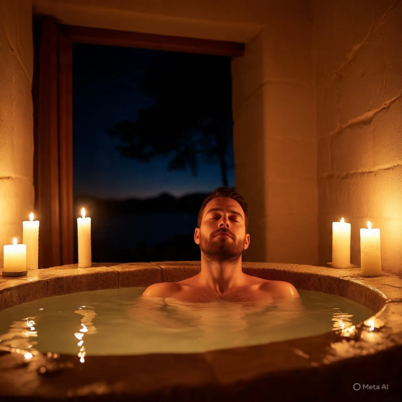 Makna Dasar Mimpi Mandi dalam Islam (c) Ilustrasi AI