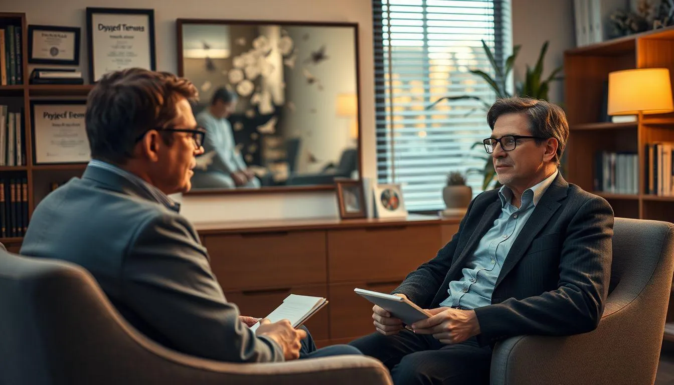 Interpretasi Psikologis dan Emosional (c) Ilustrasi AI