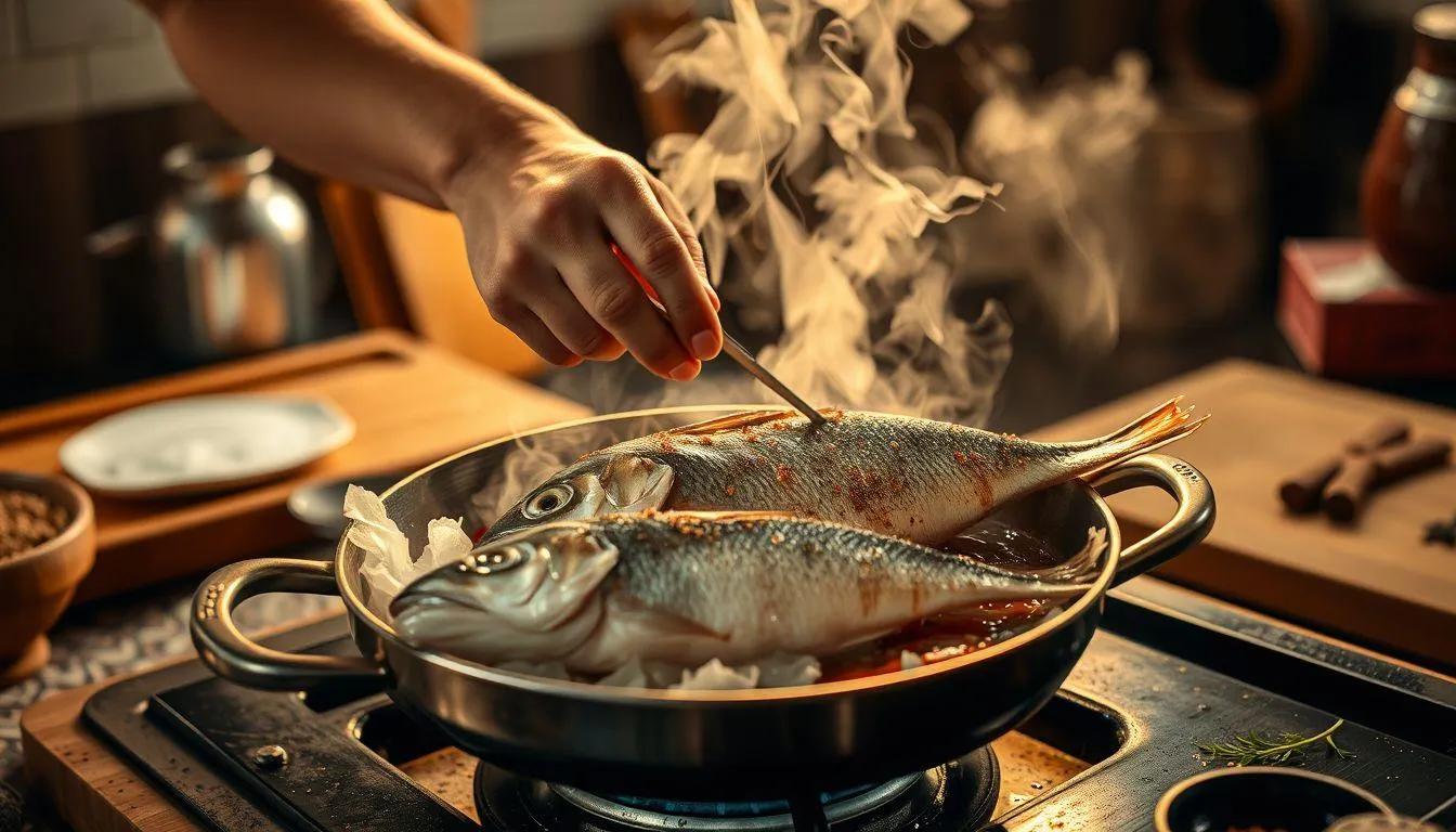 Pengertian dan Konsep Dasar Arti Mimpi Masak Ikan (c) Ilustrasi AI