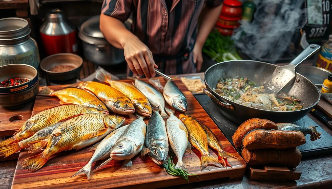 Interpretasi Berdasarkan Jenis Ikan yang Dimasak (c) Ilustrasi AI