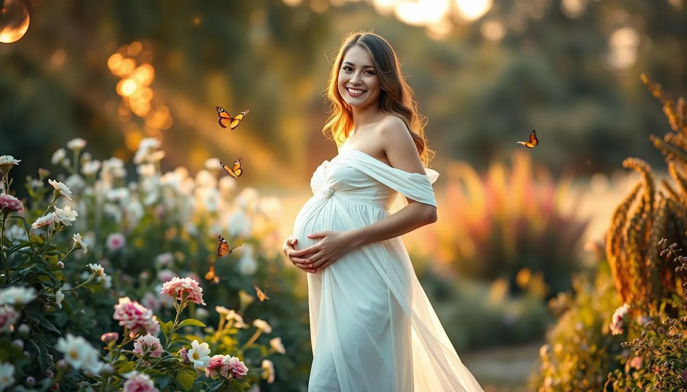 Makna Spiritual Mimpi Melahirkan Saat Hamil (credit:Image by AI)