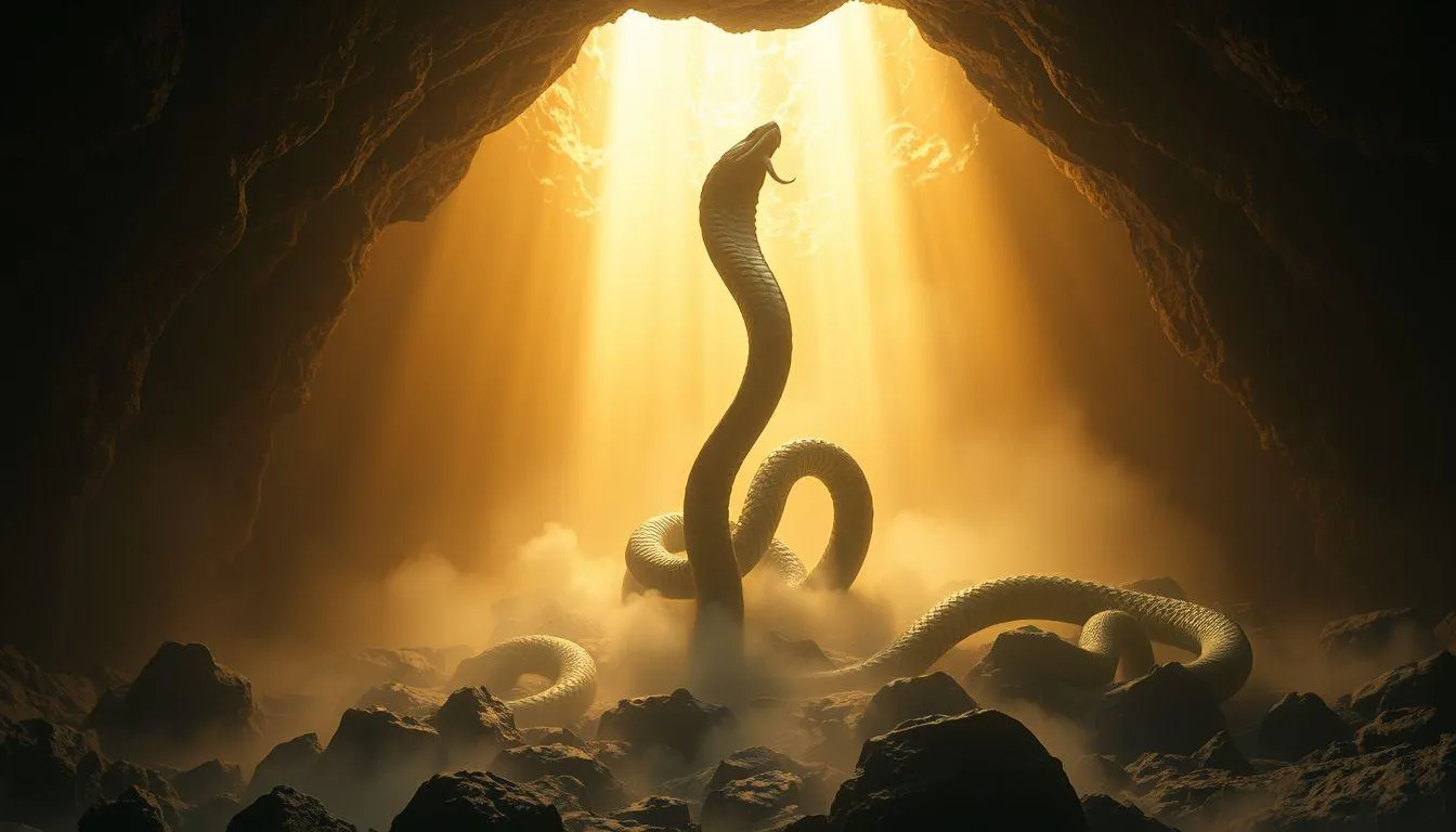 Analisis Psikologis Mimpi Melahirkan Ular (c) Ilustrasi AI