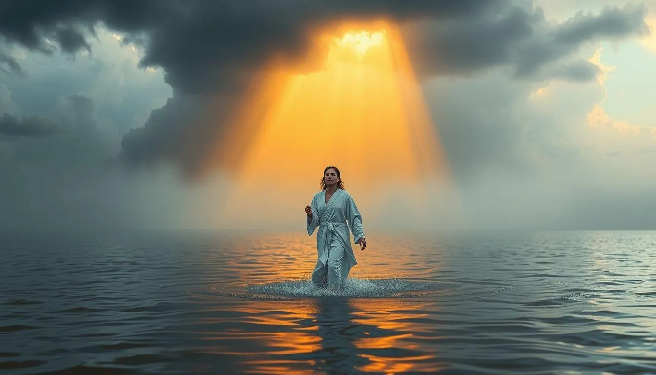 Makna Spiritual dan Religius Mimpi Melewati Banjir (c) Ilustrasi AI